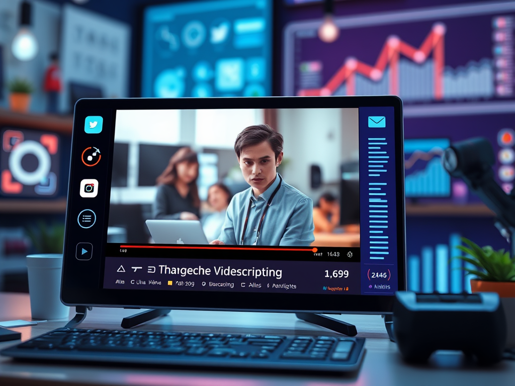 Automatische Video-Untertitelung & Transkription